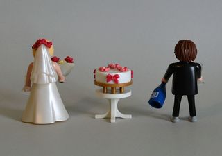 Playmobil Pareja Novios con Tarta