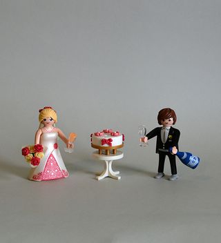 Playmobil Pareja Novios con Tarta