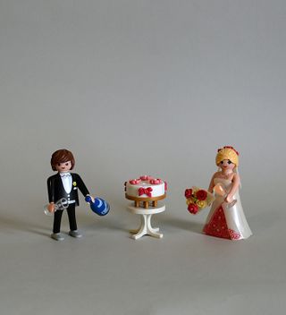Playmobil Pareja Novios con Tarta