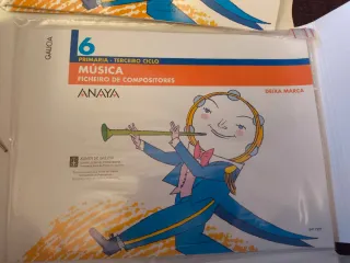 Regalo Libro de Música 6º Primaria Anaya