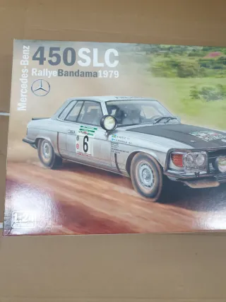 Maqueta Mercedes-Benz 450SLC Rallye Bandama 1979