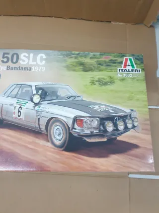 Maqueta Mercedes-Benz 450SLC Rallye Bandama 1979