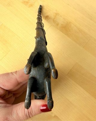 Figura Dragón Vintage Coleccionable Bronce