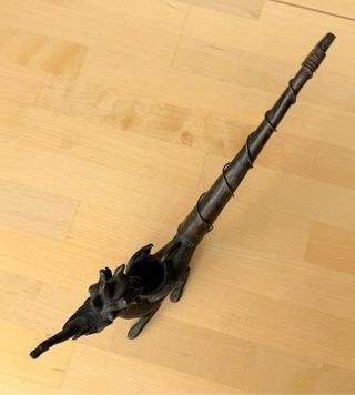 Figura Dragón Vintage Coleccionable Bronce