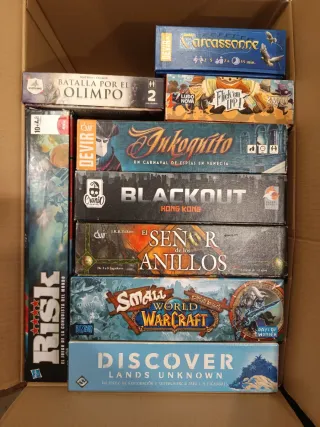 Lote de juegos de mesa