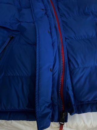 Plumífero Abercrombie & Fitch Azul Talla XL