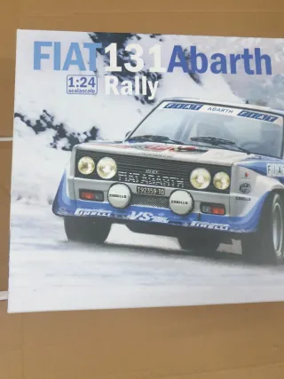 Maqueta Fiat 131 Abarth 1:24 Italeri