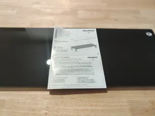 Soporte TV/Monitor Negro Cristal