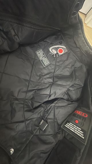 Chaqueta de moto SUOMY cuero con protecciones
