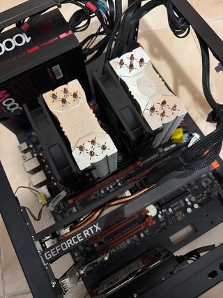 Workstation Dual Xeon E5 2696v3 + RTX 3060TI