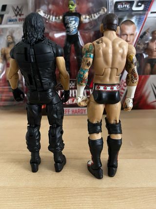 Lote 2 Figuras WWE (Cm Punk & Seth Rollins)