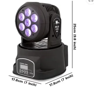 Cabeza Móvil U'KING 70W DMX512 - ¡NUEVA!