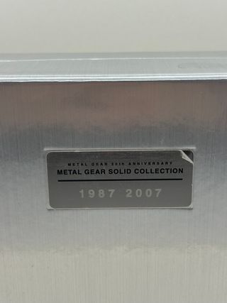 Metal Gear Solid Collection 20th Anniversary Jap