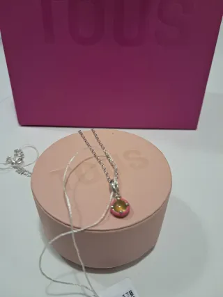 Lote Tous: cadena, colgante o charm ambos plata