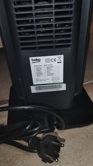 Calefactor Beko RHP 6320 B Torre Cerámico