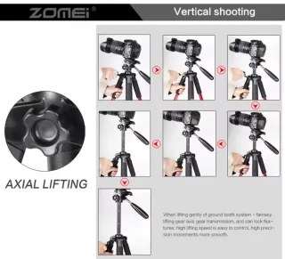 Trípode Zomei 188cm Nuevo