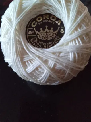 Hilo de algodón para crochet