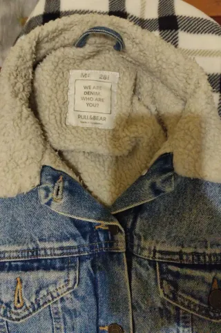 Chaqueta vaquera forrada de borrego