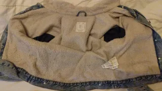 Chaqueta vaquera forrada de borrego