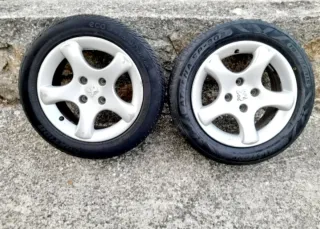 ⚙️Llantas Speedline 15" Peugeot 306gti (4)unidades