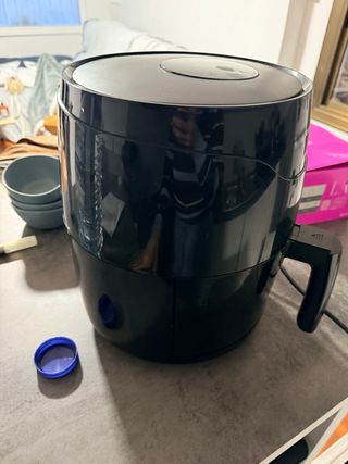 Freidora de aire Silvercrest negra