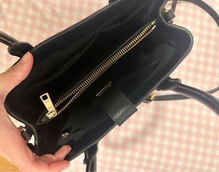 Bolso Furla Negro Piel Texturizada