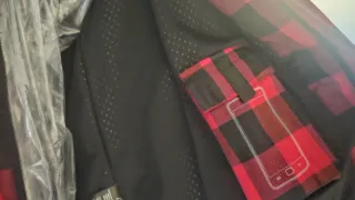 Camisa Moto DXR Tommy Roja Talla 3XL