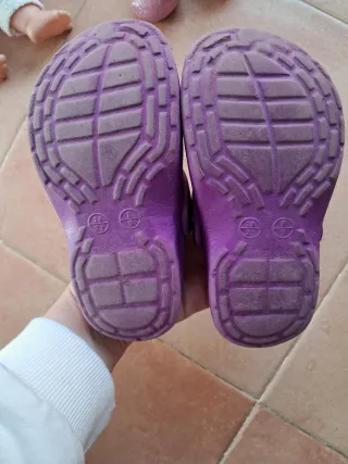 Sandalias moradas niña Paw Patrol