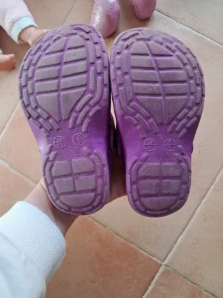 Sandalias moradas niña Paw Patrol
