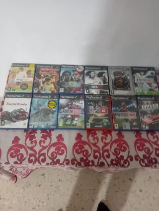 Lote Juegos PS2: Singstar, PES, FIFA, Driver, etc.