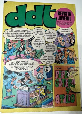 Lote Cómics DDT, revista Juvenil