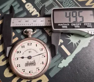 Reloj de bolsillo Gre Roskopf Patent