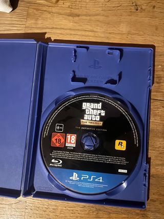 Grand Theft Auto Trilogy Definitive PS4