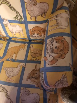 Butaca  con estampado de Animales
