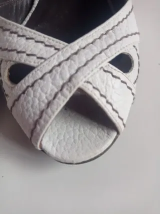 Décolleté Zara bianche con dettagli