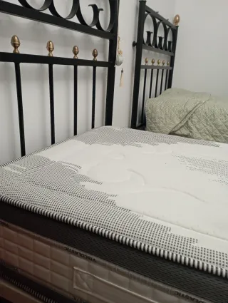 2 Bases + 2 Colchones 80x200cm