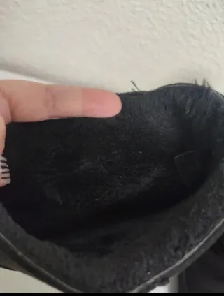 Botines negros talla 39