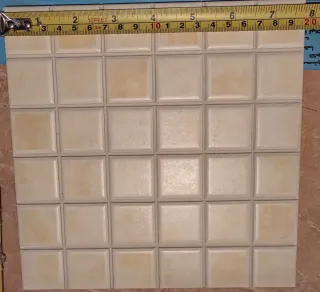 Baldosas 20x20 azul claro