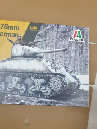 Maqueta M4A3 76mm Wet Sherman Italeri