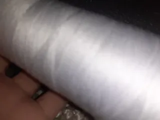 Bobina de hilo blanco