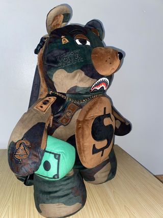 Mochila Sprayground Camuflaje Dólar