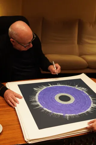 Money For Nothing com Autógrafo de Mark Knopfler