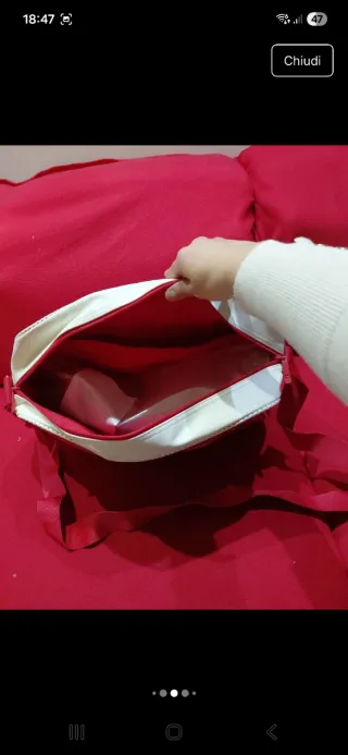 Borsa tracolla Puma rossa