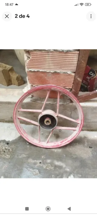 2 Llantas 23/4 36J Derbi Variant Sport