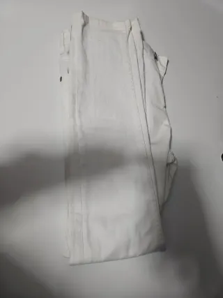 Pantalón Denimwear Blanco Talla S/36