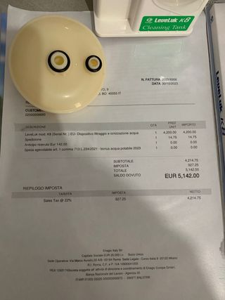 Depuratore Ionizzatore Acqua Kangen 8