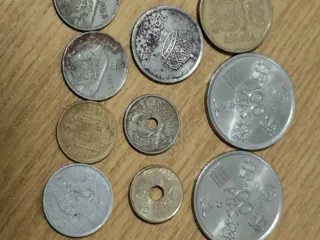 Lote monedas pesetas antiguas