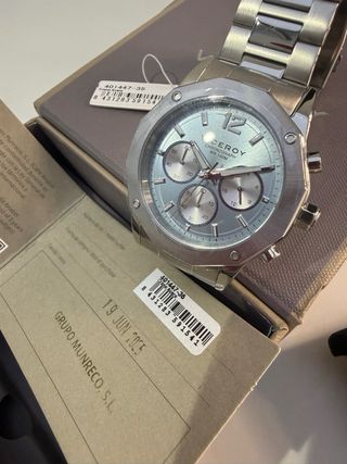 Reloj Viceroy Cronógrafo Hombre Esfera Azul