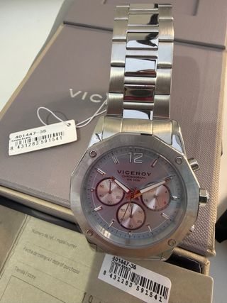 Reloj Viceroy Cronógrafo Hombre Esfera Azul