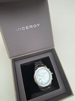 Reloj Viceroy Cronógrafo Hombre Esfera Azul